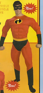 Adult Mr. Incredible Deluxe Muscle Costume