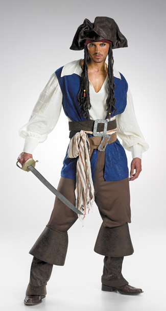 Jack Sparrow Teen Deluxe